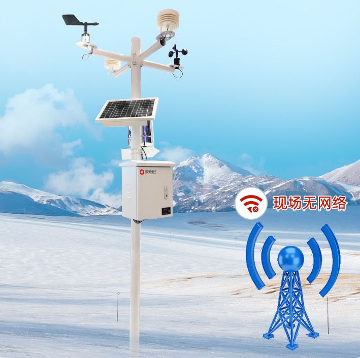 農業氣象站現場安裝