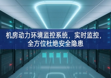 機房動力環(huán)境監(jiān)控系統(tǒng)，實時監(jiān)控，全方位杜絕安全隱患