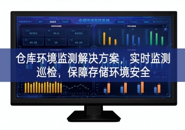 「智慧城市」倉庫環(huán)境監(jiān)測解決方案，實時監(jiān)測巡檢，保障存儲環(huán)境安全