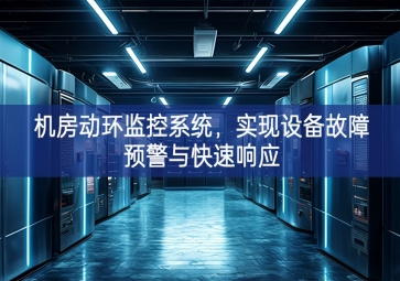 機房動環(huán)監(jiān)控系統，實現設備故障預警與快速響應