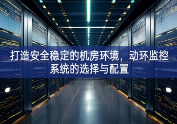 打造安全穩(wěn)定的機房環(huán)境，動環(huán)監(jiān)控系統的選擇與配置